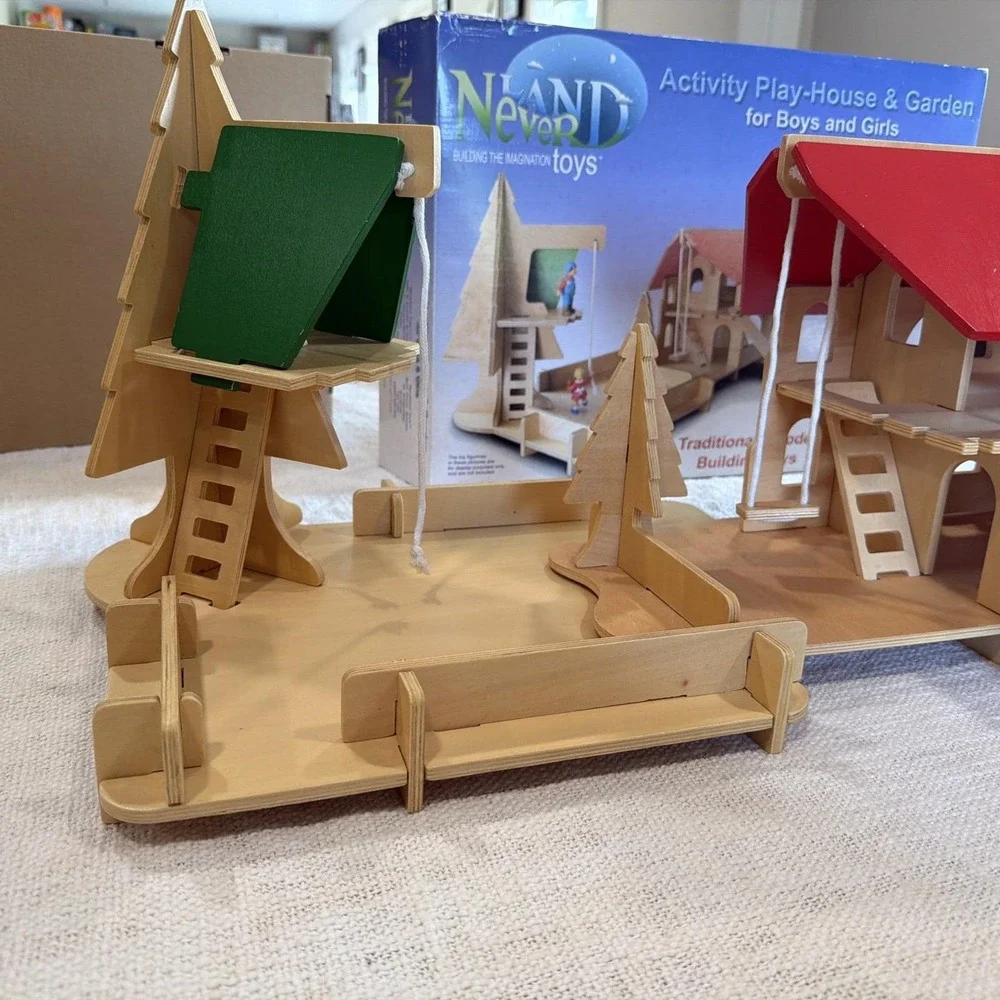 Rare Neverland Toys Building The Imagination Toys Activity Playhouse And Garden